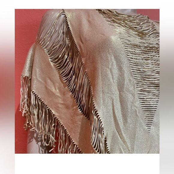 Beach Bunny Gold Fringe Cover-Up - Picture 5 of 10